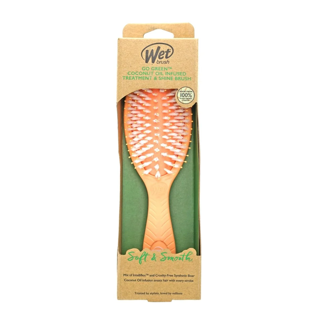 Четка Wet Brush Go Green с екстракт от кокос